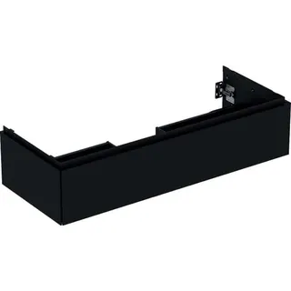 Geberit ONE Unterschrank für WT/-Platte 1 Schubl., 118,4x26,6x47cm, schwarz matt – Bild 2