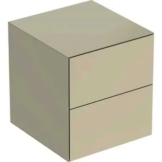 GE ONE Seitenschrank mit 2 Schubl. 45x49,2x47cm, sandgrau hgl.