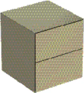 Geberit ONE Seitenschrank mit 2 Schubl. 45x49,2x47cm, sandgrau hgl. – Bild 2