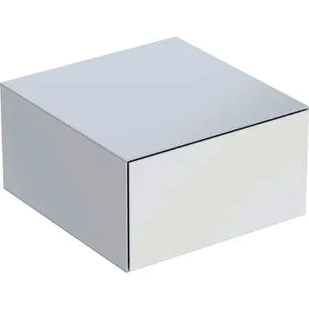 Geberit ONE Seitenschrank mit 1 Schubl. 45x24,5x47cm, weiß hgl.