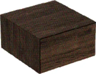 GE ONE Seitenschrank mit 1 Schubl. 45x24,5x47cm, Nussbaum hickory