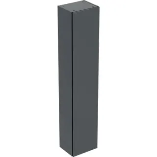 Geberit Hochschrank mit 1 Tür 36x180x29,1cm, schwarz matt