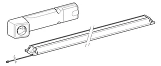 Geberit Steckdosenelement mit Comfort-Licht Modul für WTU 120 cm – Bild 5
