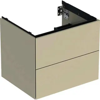 Geberit ONE Unterschrank für WT/-Platte 2 Schubl., 59,2x50,4x47cm, sandgrau hgl. – Bild 2