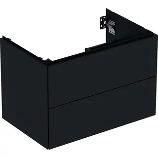 Geberit ONE Unterschrank für WT/-Platte 2 Schubl., 74x50,4x47cm, lava matt – Bild 2