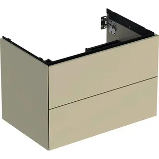 Geberit ONE Unterschrank für WT/-Platte 2 Schubl., 74x50,4x47cm, sandgrau hgl. – Bild 2