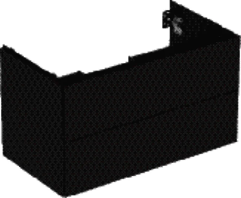 Geberit ONE Unterschrank für WT/-Platte 2 Schubl., 88,8x50,4x47cm, lava matt