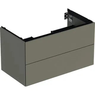 Geberit ONE Unterschrank für WT/-Platte 2 Schubl., 88,8x50,4x47cm, greige matt – Bild 2