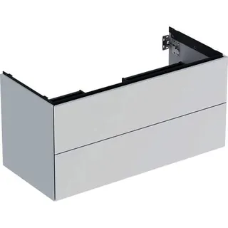Geberit ONE Unterschrank für WT/-Platte 2 Schubl., 103,6x50,4x47cm, weiß matt – Bild 2