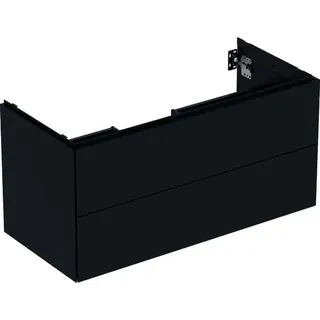 Geberit ONE Unterschrank für WT/-Platte 2 Schubl., 103,6x50,4x47cm, schwarz matt – Bild 2