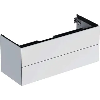 Geberit ONE Unterschrank für WT/-Platte 2 Schubl., 118,4x50,4x47cm, weiß hgl. – Bild 2