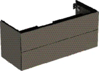 Geberit ONE Unterschrank für WT/-Platte 2 Schubl., 118,4x50,4x47cm, greige matt – Bild 2