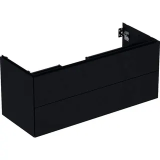 Geberit ONE Unterschrank für WT/-Platte 2 Schubl., 118,4x50,4x47cm, schwarz matt – Bild 2