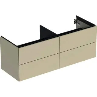 Geberit ONE Unterschrank für WT/-Platte 4 Schubl., 133,2x50,4x47cm,sandgrau hgl.
