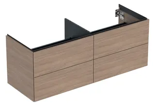 Geberit ONE Unterschrank für WT/-Platte 4 Schubl., 133,2x50,4x47cm, Eiche