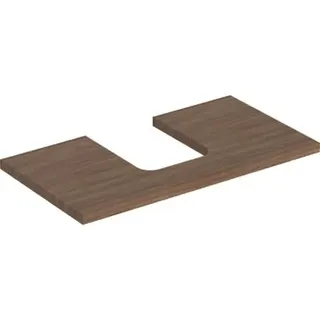 Geberit ONE Waschtisch-Pl. Aus mi. f. AWT Schalenform 75x3x47cm, Eiche – Bild 2