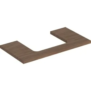 Geberit ONE Waschtisch-Platte, Ausschnitt mi. für AWT 90x3x47cm, Eiche – Bild 2