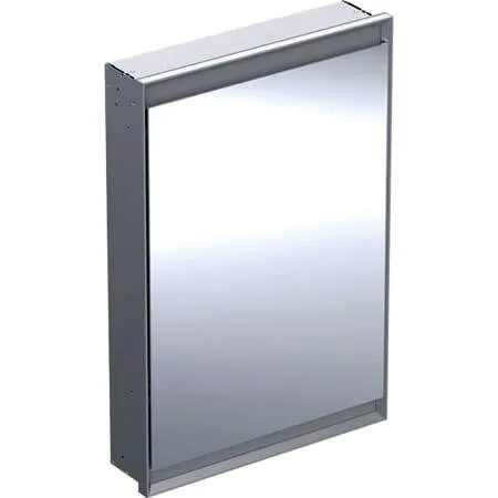 Geberit ONE Spiegelschrank mit ComfortLight 1 Tür links, UP-Mont., 60x90x15cm, alu.