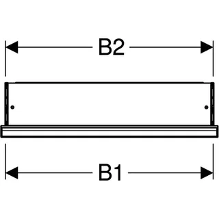 Geberit ONE Spiegelschrank mit ComfortLight 1 Tür links, UP-Mont., 60x90x15cm, weiß – Bild 5