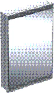 Geberit ONE Spiegelschrank mit ComfortLight 1 Tür links, UP-Mont., 60x90x15cm, weiß