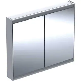 Geberit ONE Spiegelschrank mit ComfortLight 2 Türen, AP-Mont., 105x90x15cm, weiß – Bild 2