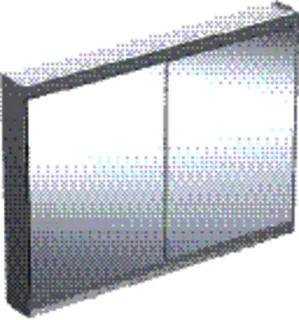 Geberit ONE Spiegelschrank mit ComfortLight 2 Türen, AP-Mont., 120x90x15cm, alu. – Bild 2