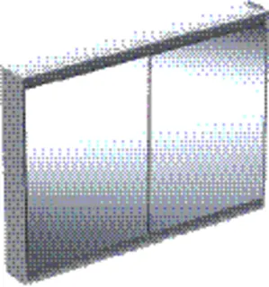 Geberit ONE Spiegelschrank mit ComfortLight 2 Türen, AP-Mont., 120x90x15cm, weiß – Bild 2