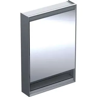Geberit ONE Spiegelschrank mit Ni/Comf.Light 1 Tür links, AP-Mont., 60x90x15cm, alu. – Bild 2
