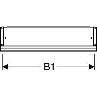 Geberit ONE Spiegelschrank mit Ni/Comf.Light 1 Tür links, AP-Mont., 60x90x15cm, alu. – Bild 5