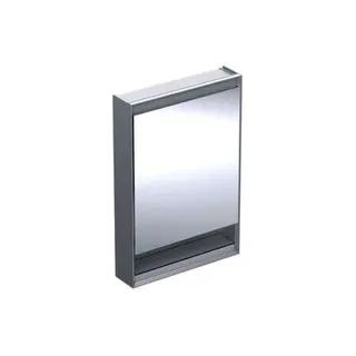 Geberit ONE Spiegelschrank mit Ni/Comf.Light 1 Tür rechts, AP-Mont., 60x90x15cm, alu. – Bild 2