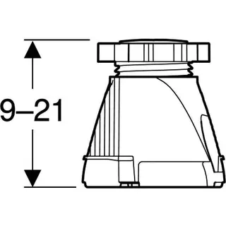 Geberit Set Füße hoch (9 St.) für Duschwanne bis Länge 140cm – Bild 4