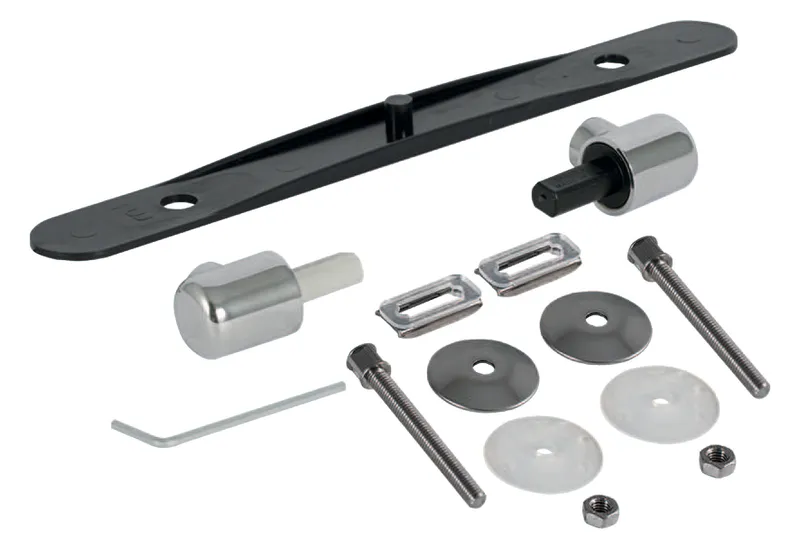 Geberit Scharniere m. Absenkautomatik, 1 Paar zu 571005