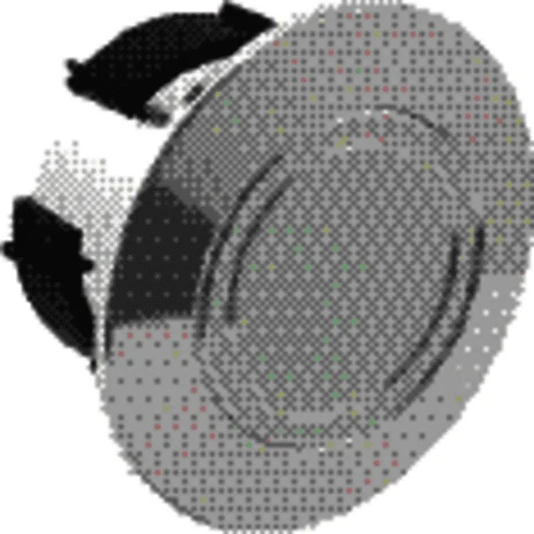GE Set Blindrosette, G 2" hochglanz verchromt