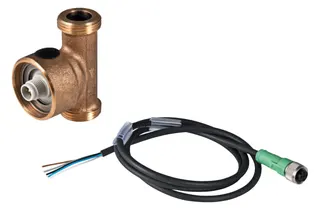 Geberit Temperatur- und Volumenstromsensor für Gebäudeleittechnik DNV=10, Rg G3/4