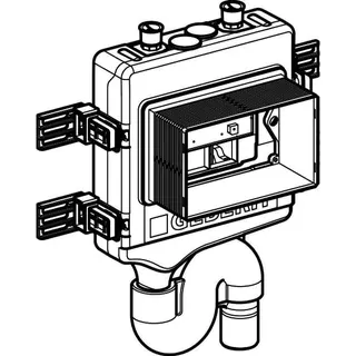 Geberit HS50 Hygienesp. mit 2 Wasseranschl. d:50mm – Bild 3