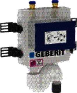 Geberit HS50 Hygienesp. mit 2 Wasseranschl. mit Sensor, d:50mm – Bild 2