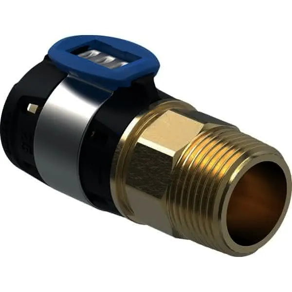 GE FlowFit Übergang mit Aussengewinde SiBr d20-R1