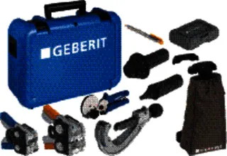 Geberit FlowFit Koffer bestückt mit Werkzeugen, d16-75, Komp. 2