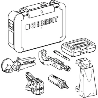 Geberit FlowFit Koffer bestückt mit Werkzeugen (10-P, d16-40 (2)) – Bild 3