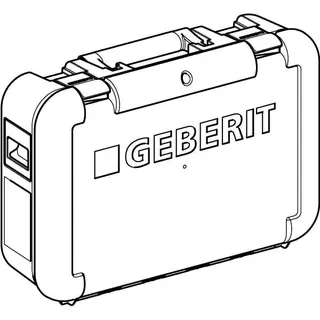 Koffer für Geberit FlowFit Verarbeitungswerkzeuge, leer – Bild 3