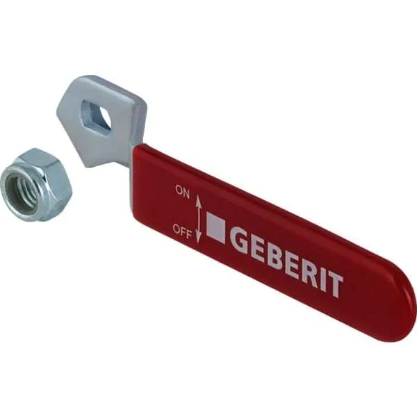 Geberit Set Betätigungshebel zu Kugelhahn d22-35