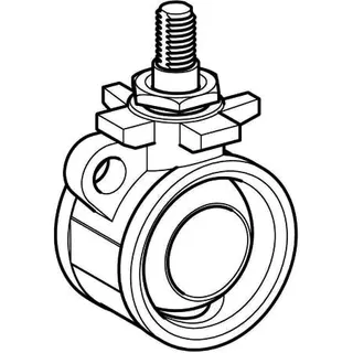 GE Mapress Kugelhahngehäuse mit Kugel DN1 80