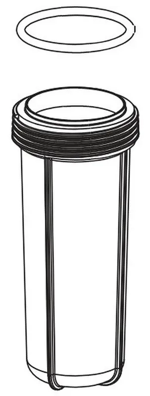 Grünbeck Filterglocke schwarz zu Feinfilter 3/4"-1 1/4 (Umkehrosmo