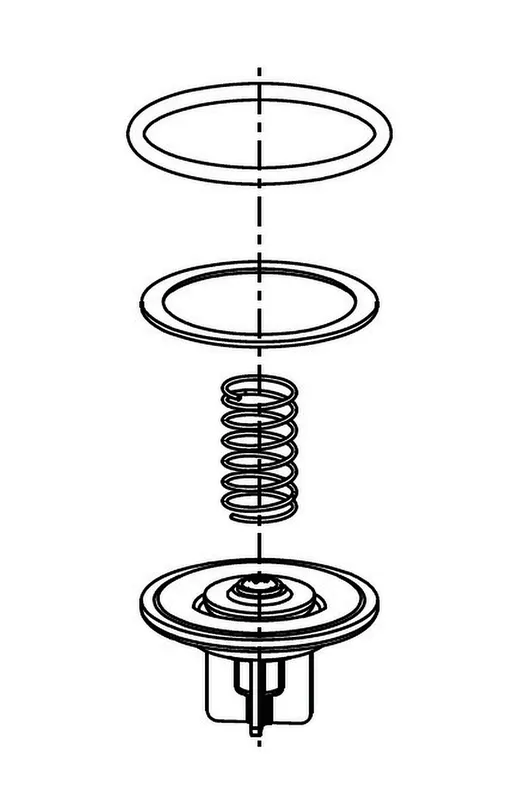GB Membranventil mit Dichtung, 70 Shore V2