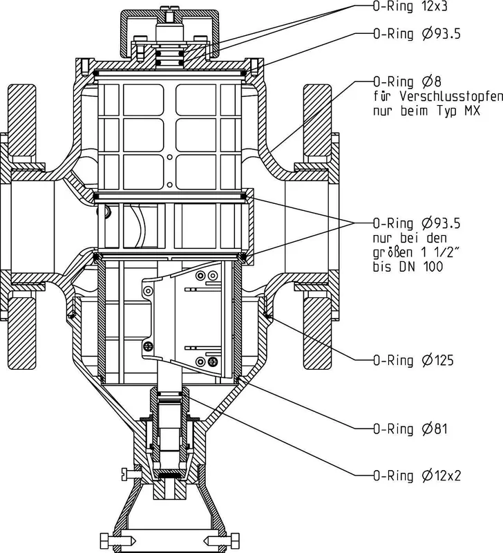 Grünbeck Dichtungssatz MX/MXA ,MR/MRA DN 25- 100
