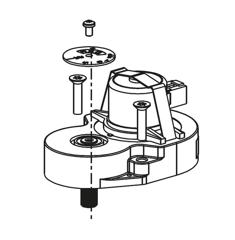 Grünbeck Schrittmotor-Getriebeeinheit 2,5 Nm