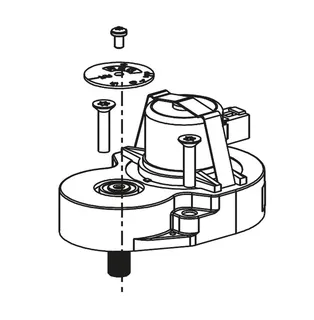 Grünbeck Schrittmotor-Getriebeeinheit 2,5 Nm