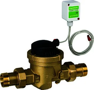 Grünbeck Kontaktwasserzähler mit Rollenzählwerk R 1 1/2"