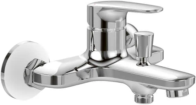 Villeroy & Boch Einhebel-Badewannenarmatur Newo 215x151x106 mm Chrom