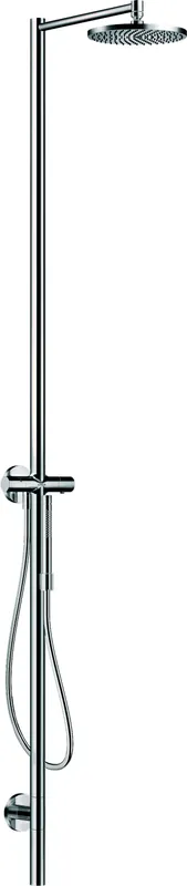 Hansgrohe Duschsäule Axor Starck mit Thermostat und Kopfbrause 240 1jet chrom
